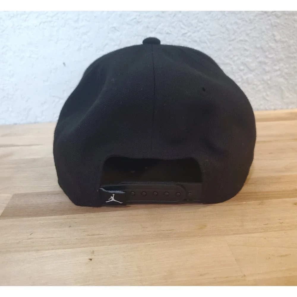 Jordan Youth Snapback Hat Black Grey Elephant Print Jumpman Cap 1923-023